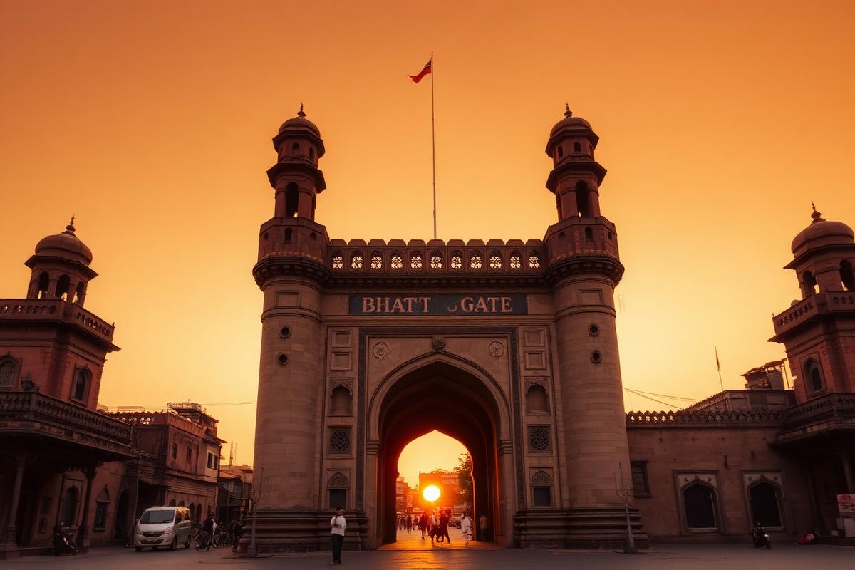 Bhati Gate nearby