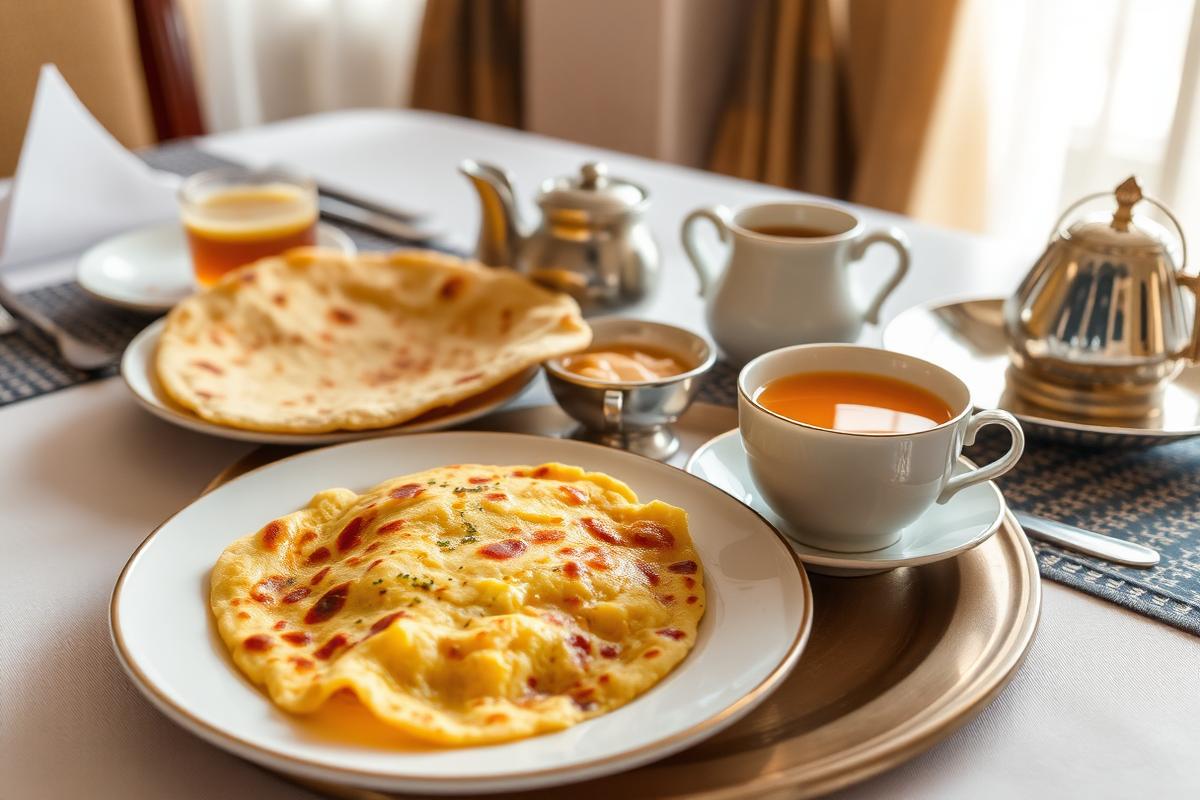 Breakfast spread